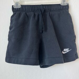NIKE Black Sportswear Cotton Shorts XS